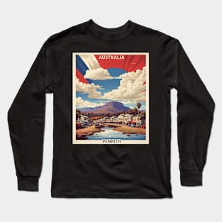 Penrith Australia Vintage Travel Poster Tourism Long Sleeve T-Shirt